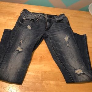 American Eagle ripped jeans